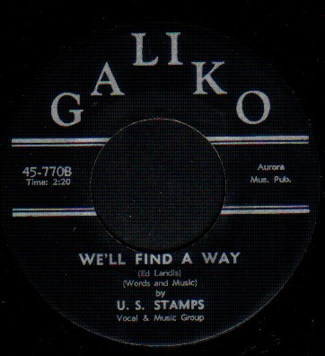 U.S.Stamps-We'll Find A Way-GALIKO